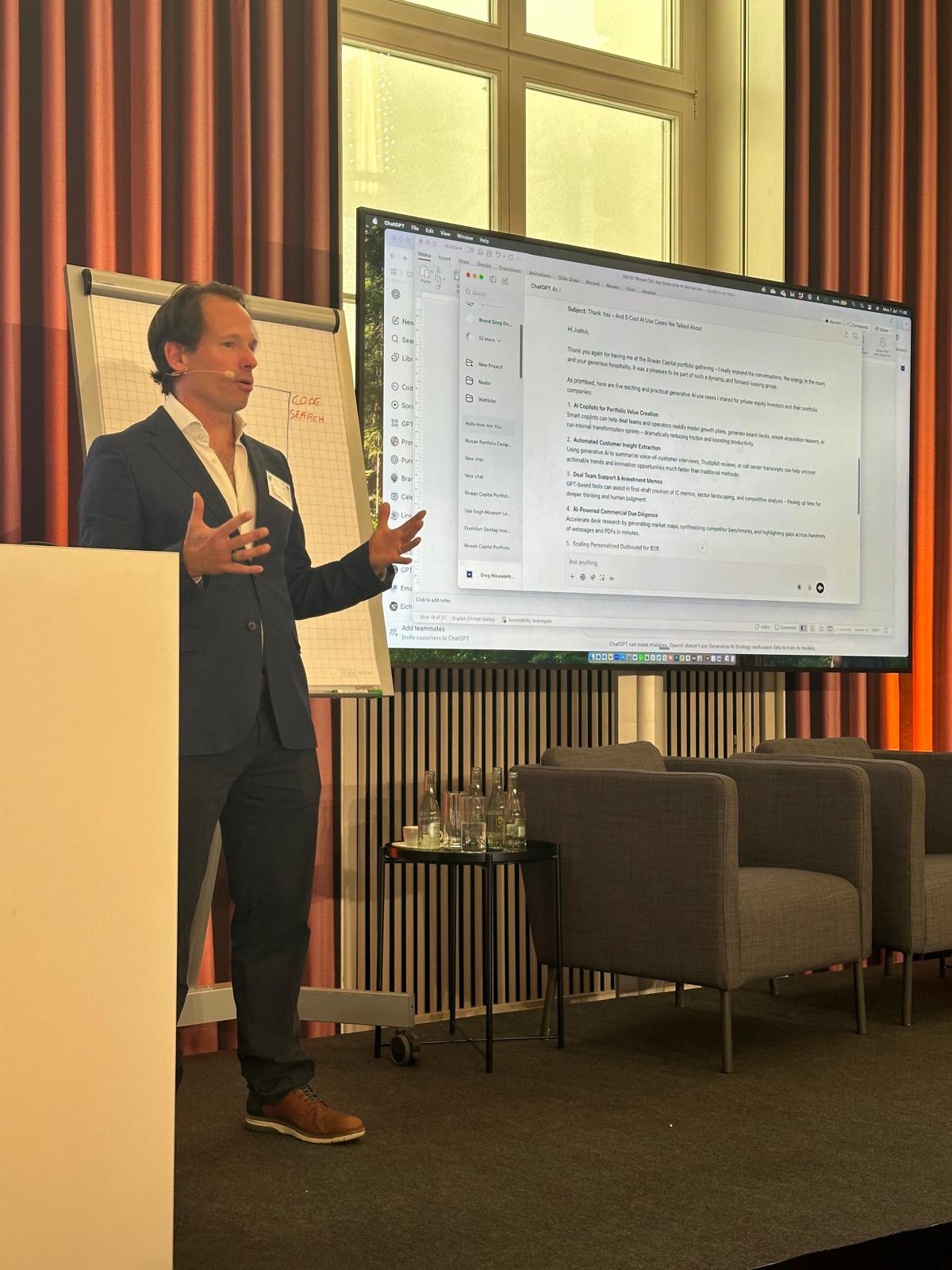 Greg Nieuwenhuys on stage